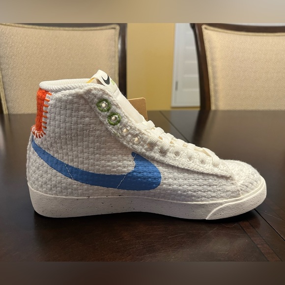 New Nike blazer Mid 77 Next Nature Hemp Sneaker Shoes - Picture 7 of 12